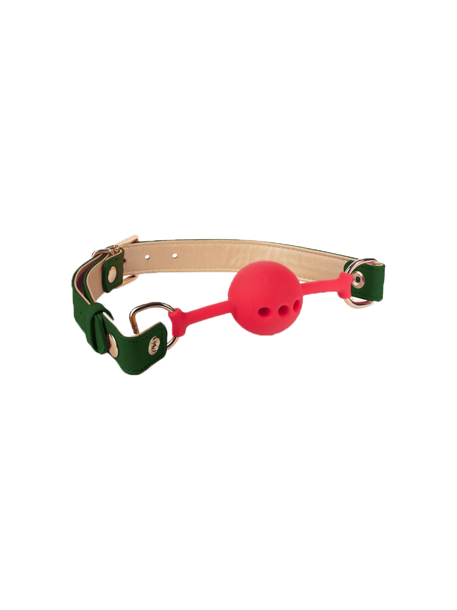 Spartacus Vegan Ball Gag - Green