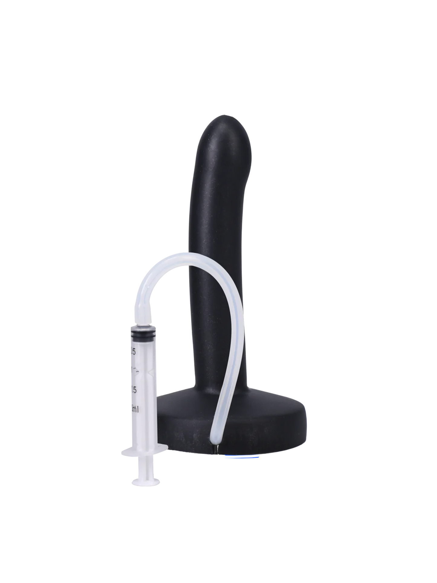 Tantus Pop Slim Squirting Dildo in Midnight Black