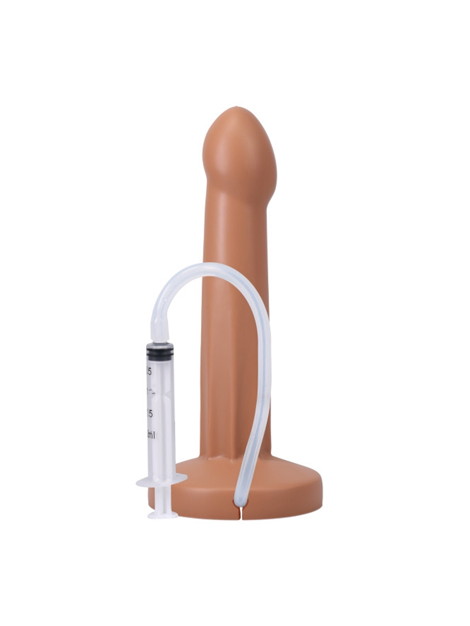 Tantus Pop Squirting Dildo in Honey Caramel