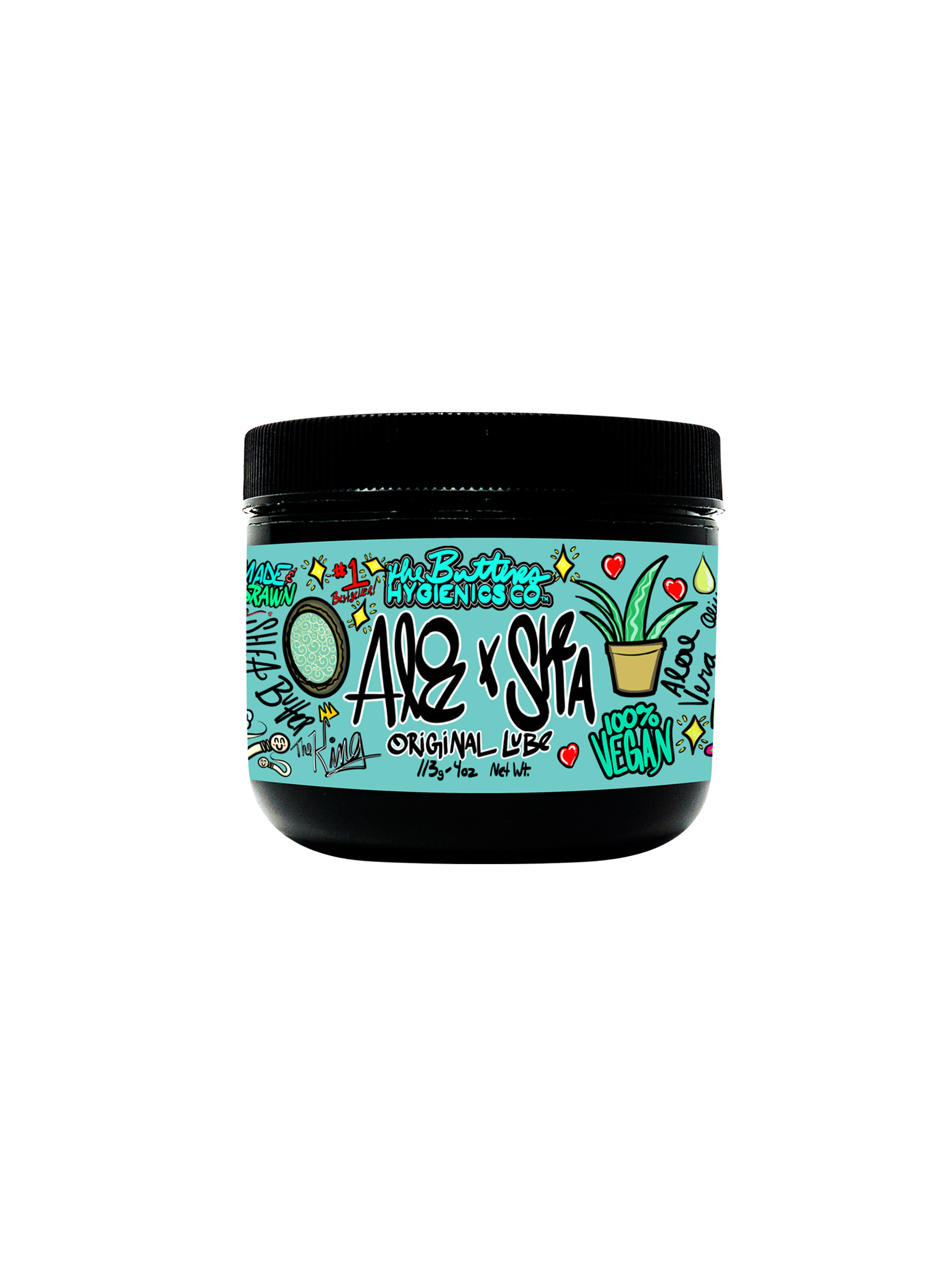 The Butters Aloe-X-Shea Lubricant 4oz