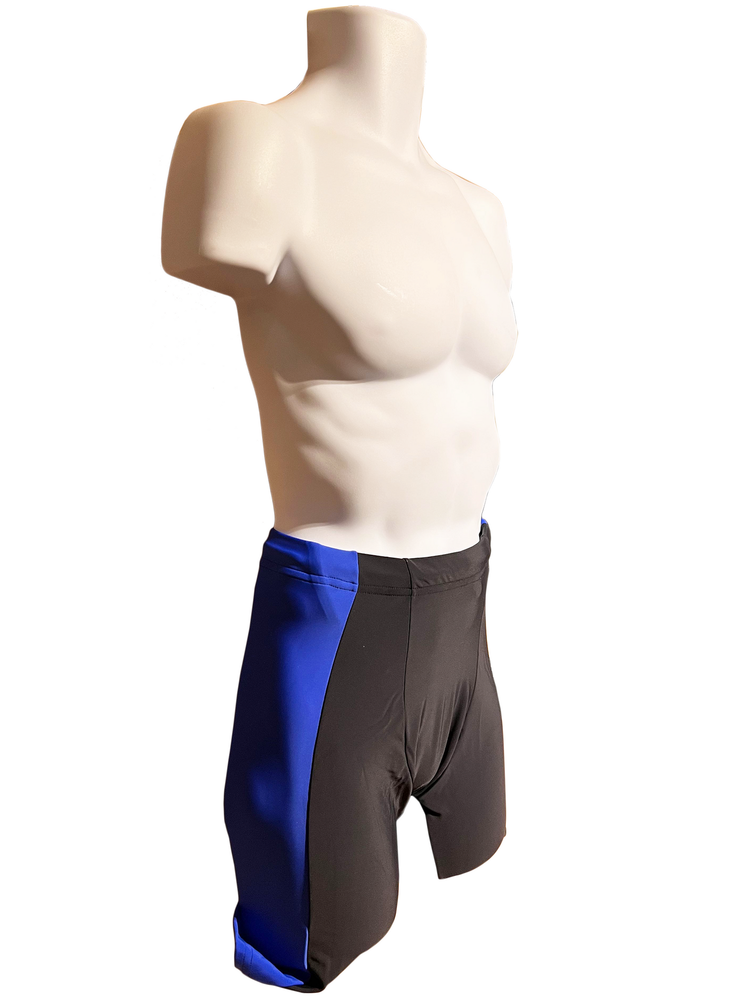 Underworks Trans Swim Trunks in Blue Black