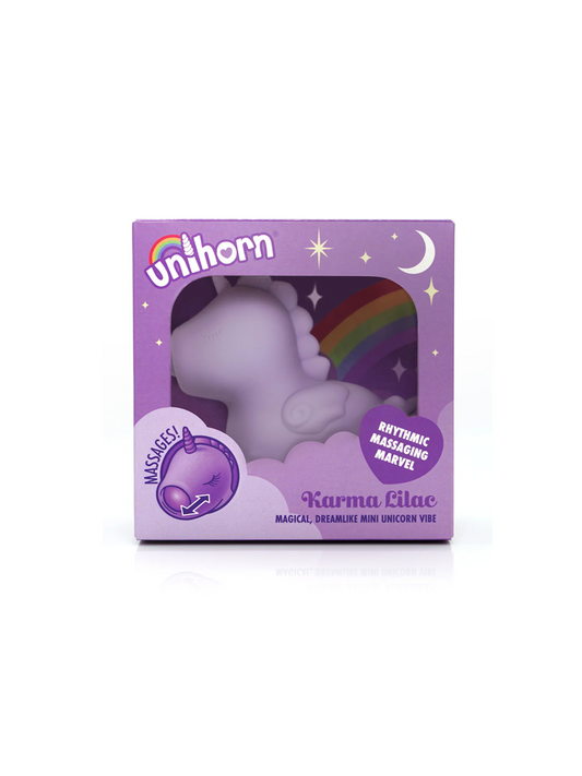 Unihorn Karma Lilac Massaging Vibe in Box