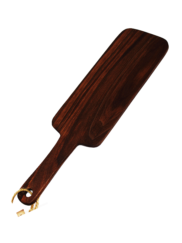 Handmade Wood Paddle 11" Black Walnut - Come As You Are