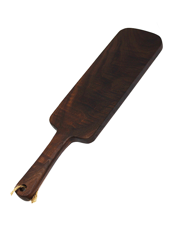Handmade Wood Paddle 11" Black Walnut - Come As You Are