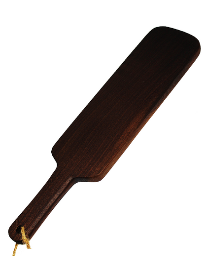 Handmade Wood Paddle 14" Black Walnut - Come As You Are