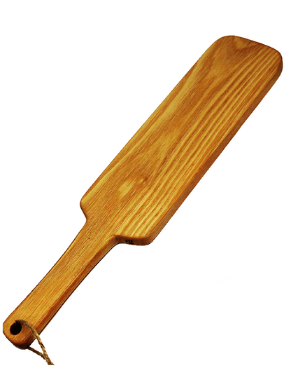 Handmade Wood Paddle 14" Hickory - Come As You Are