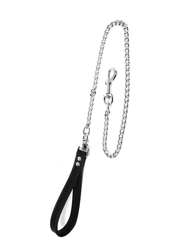 6Whips 3' Chain Leash in Black - Come As You Are