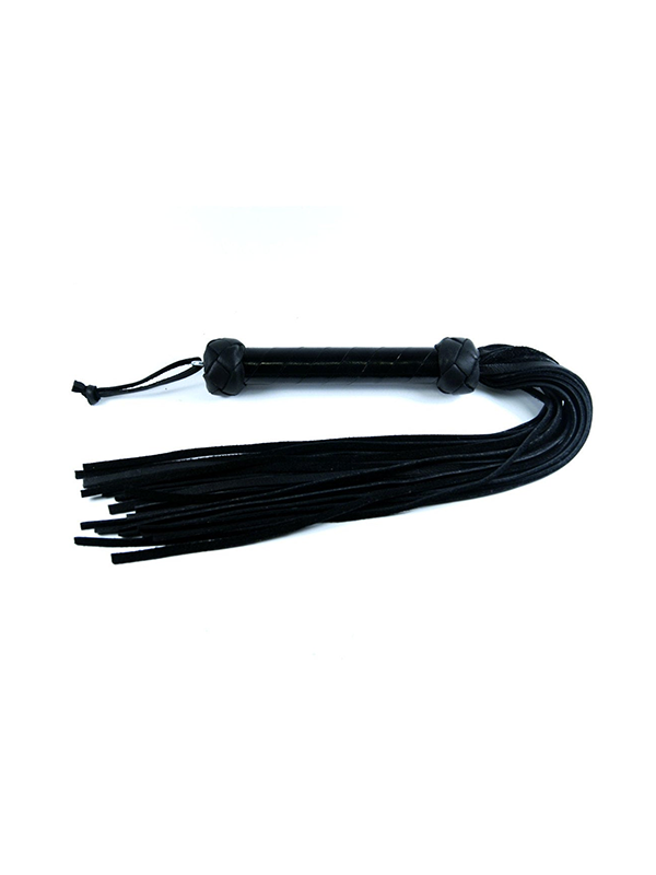 6Whips Mini Leather Flogger - Come As You Are