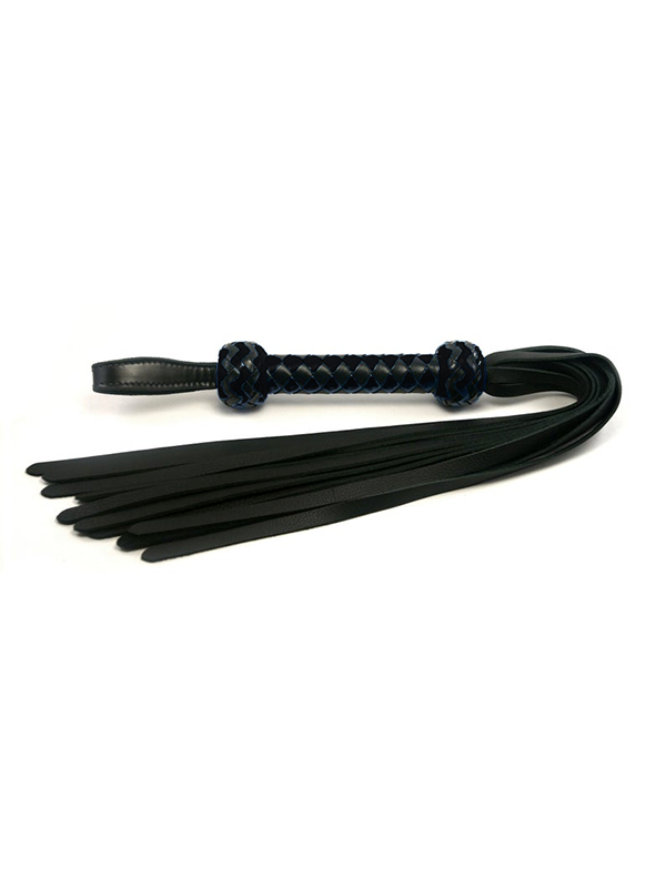 6Whips Premium Leather Flogger - Come As You Are