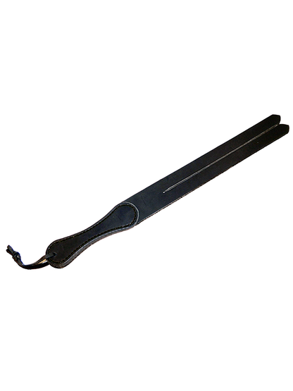 6Whips Tawse Leather Paddle -Come As You Are