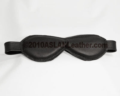 Aslan Leather Padded Blindfold website - Come As You Are Co-operative