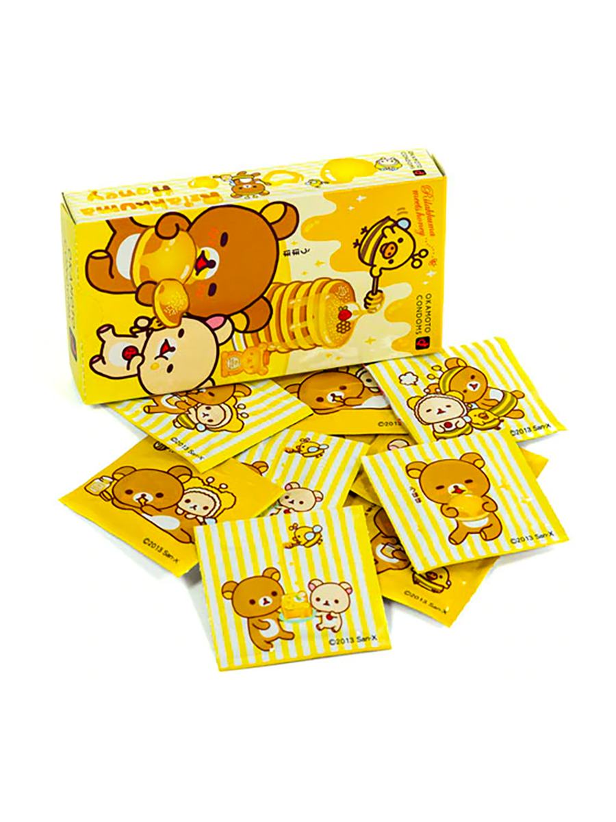 Okamoto Rilakkuma Condoms - 10 pack