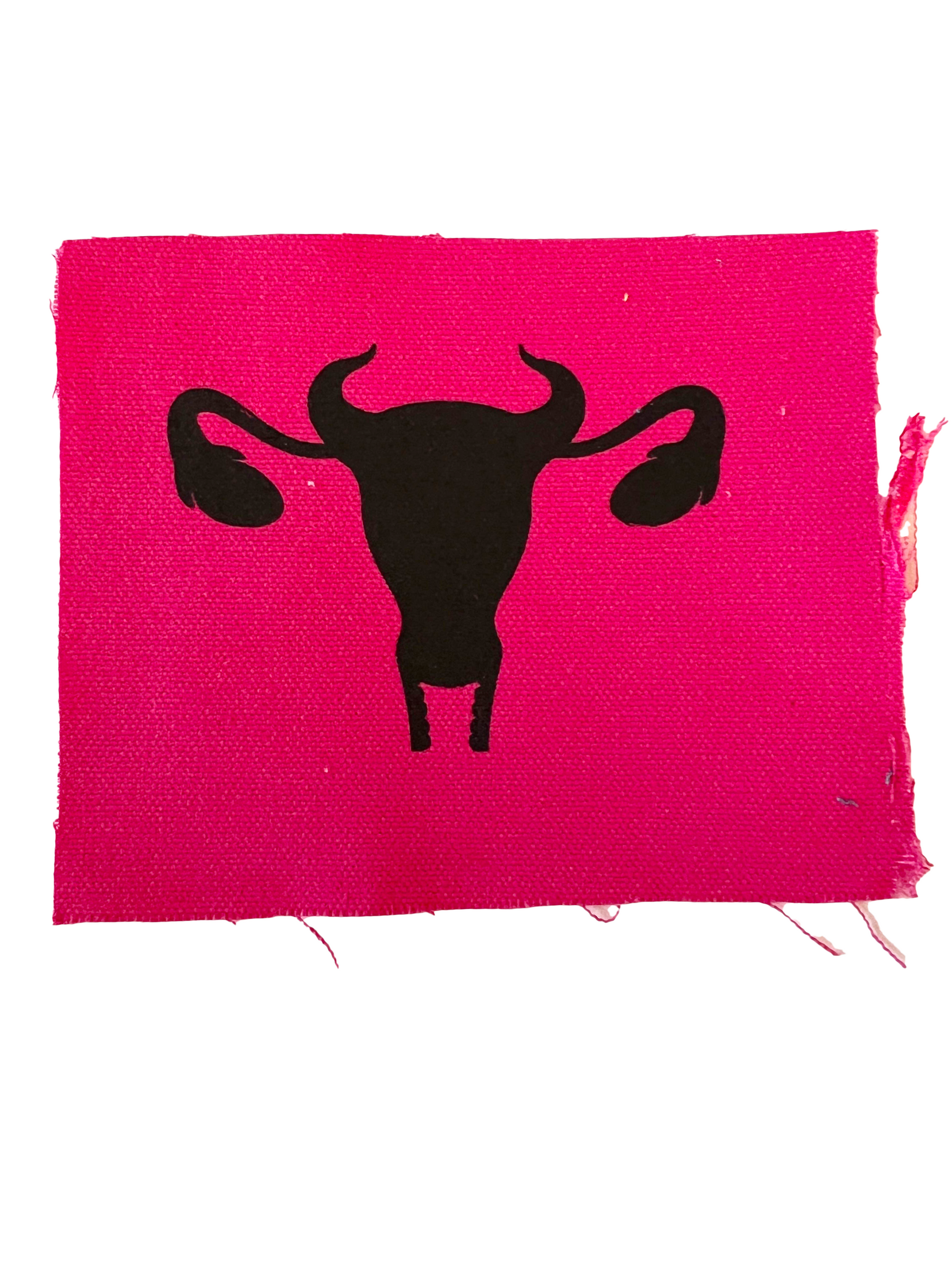 Microcosm Uterus Power Patch in Pink