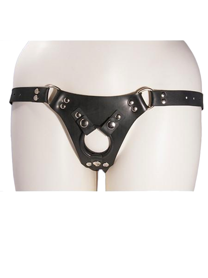 Aslan Leather Vegan Jaguar Harness Front View - Come As You Are