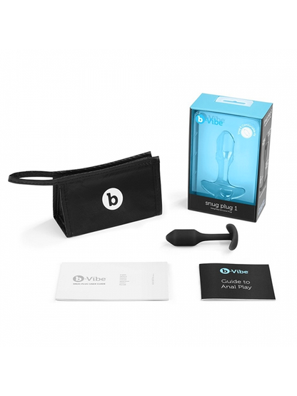 b-Vibe Snug Plug 1 with Accessories - Come As You Are