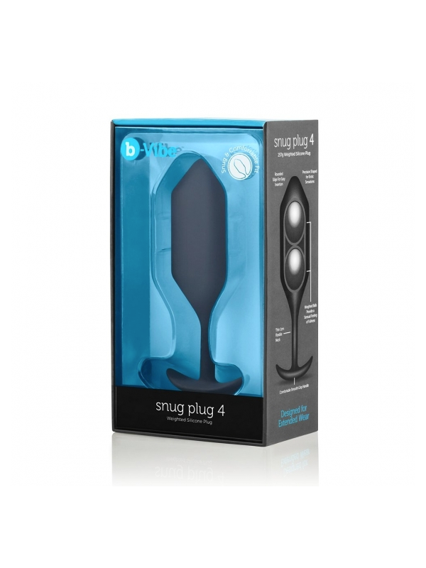 b-Vibe Snug Plug 4 in box - Come As You Are
