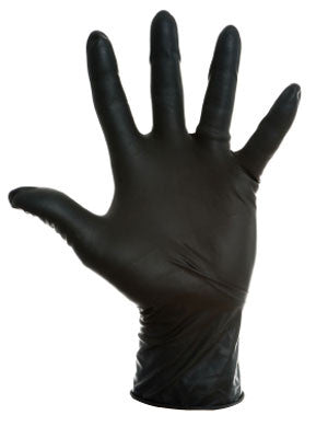 Black Dragon Latex Gloves Single - Come As You Are