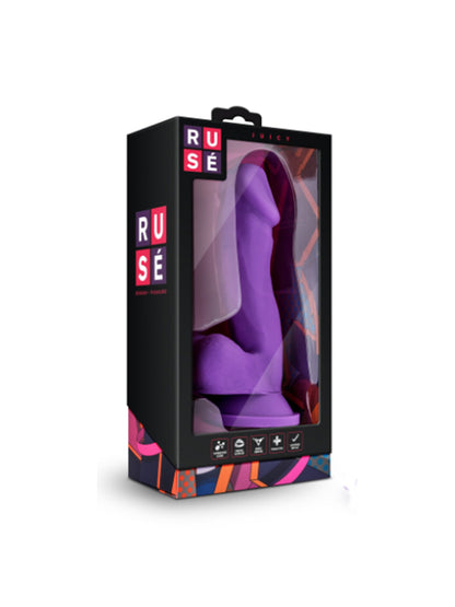 Blush Ruse Juicy Dildo Packaging - Come As You Are