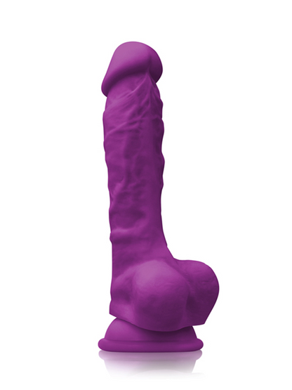 Buddy Silicone Dildo in Purple