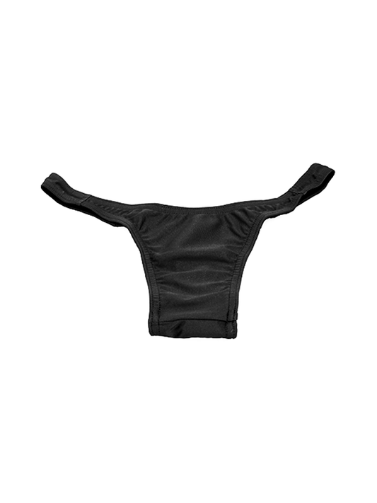 Classic Gaff Thong Panty in Black - Come As You Are