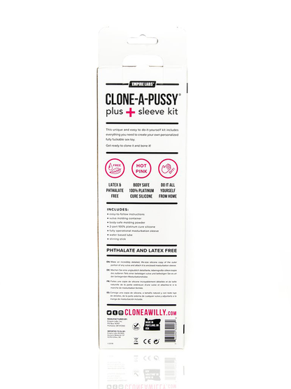 Clone-A-Pussy Plus Sleeve Molding Kit - Come As You Are Co-operative Clone-A-Pussy Plus Sleeve Molding Kit - Come As You Are Co-operative
