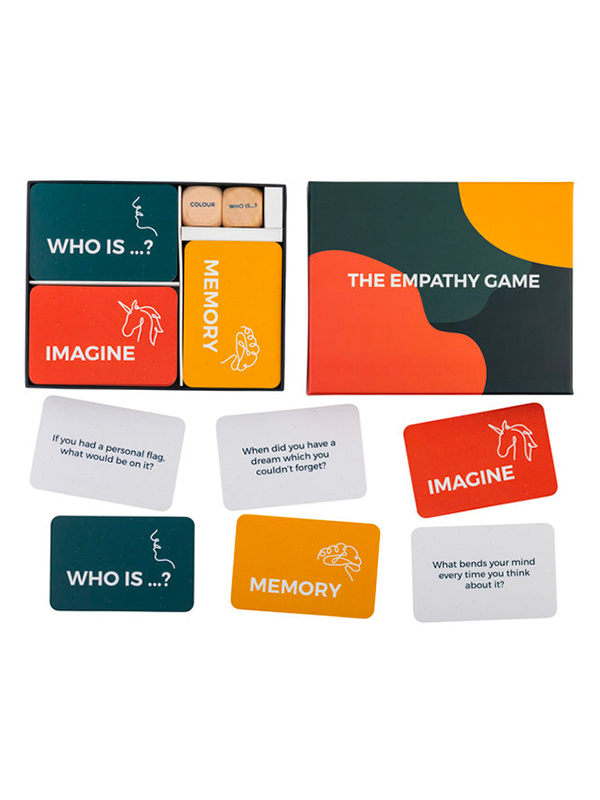 The Empathy Game opened with examples of the cards