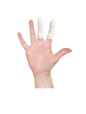 Latex Finger Cots - Box of 144 - Come As You Are