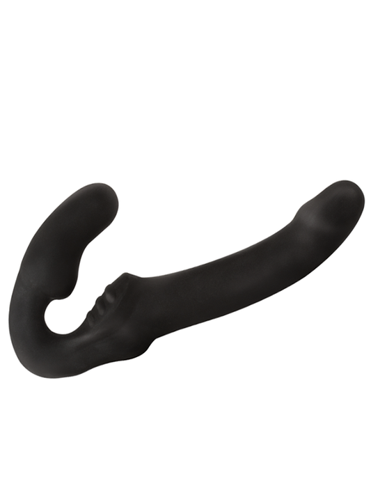 Fuze Tango Double Dildo Black - Come As You Are