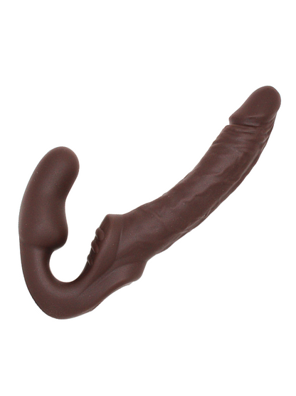 Fuze Tango Real Double Dildo Chocolate - Come As You Are
