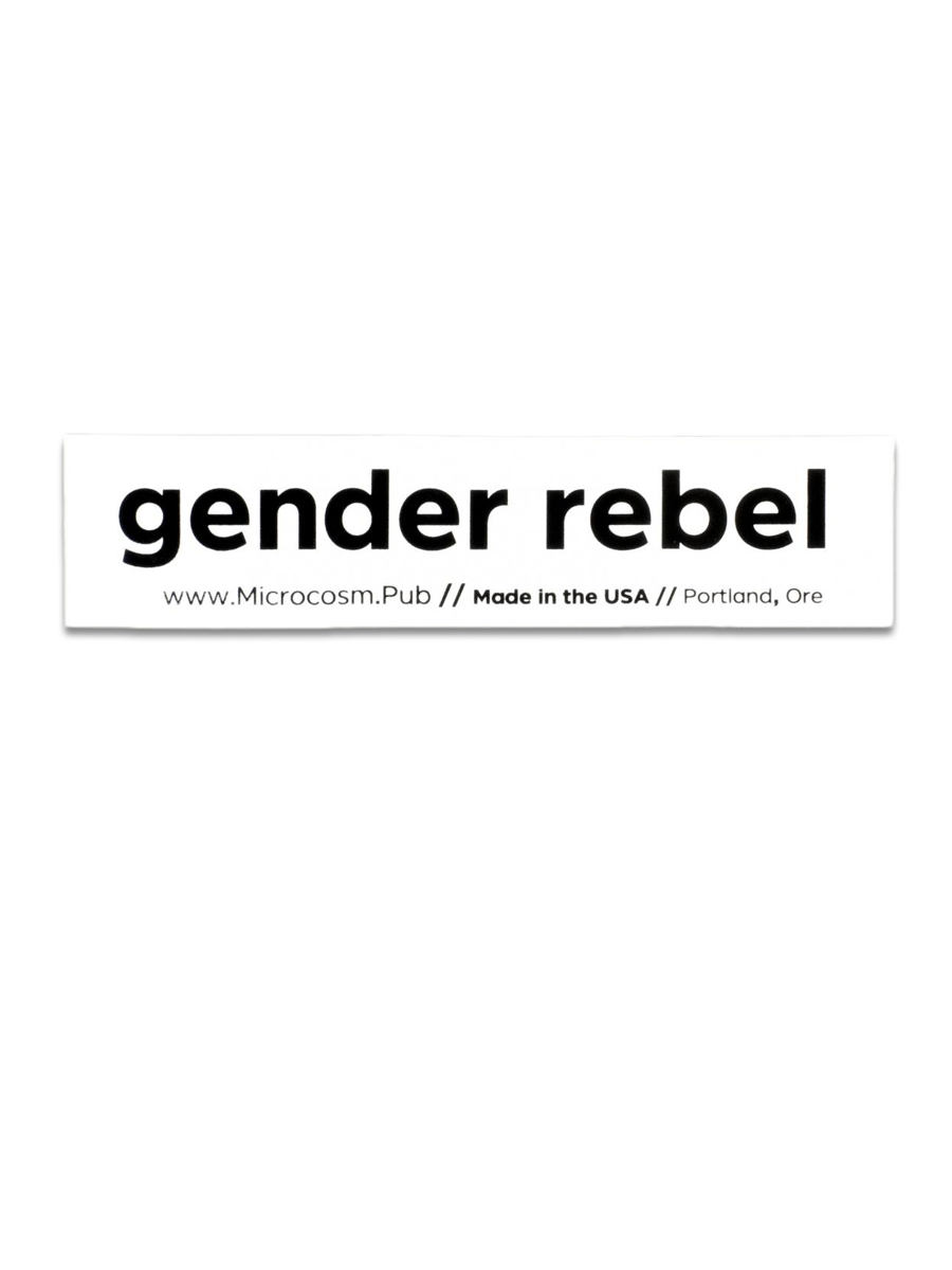 Gender Rebel Sticker