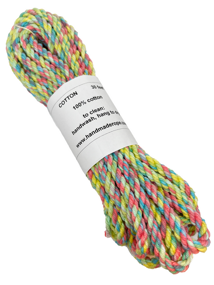 Handmade Cotton Bondage Rope - 30'