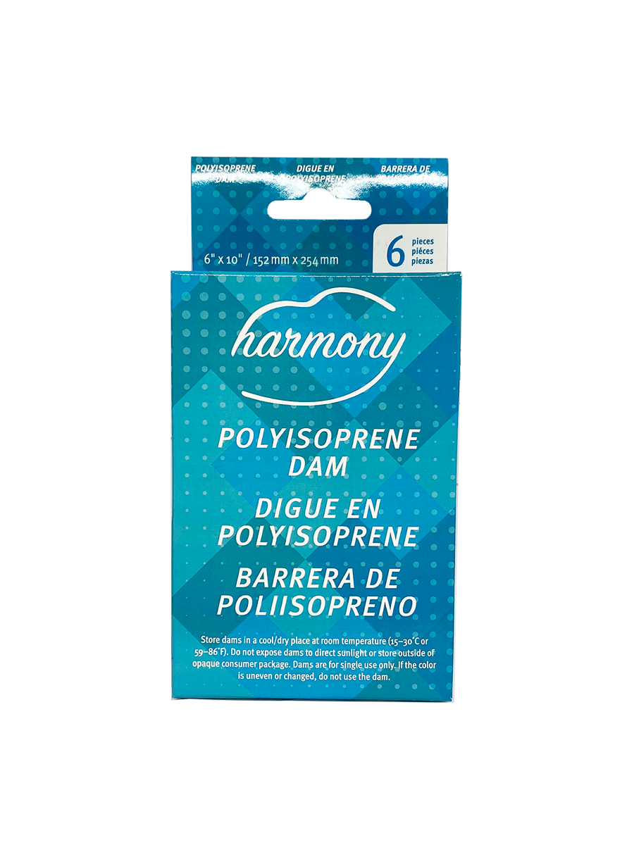 Harmony Non-Latex Dam - 6 Pack - Come As You Are