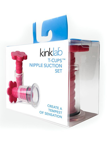 Kinklab T-Cups Nipple Suction Set Packaging - Come As You Are