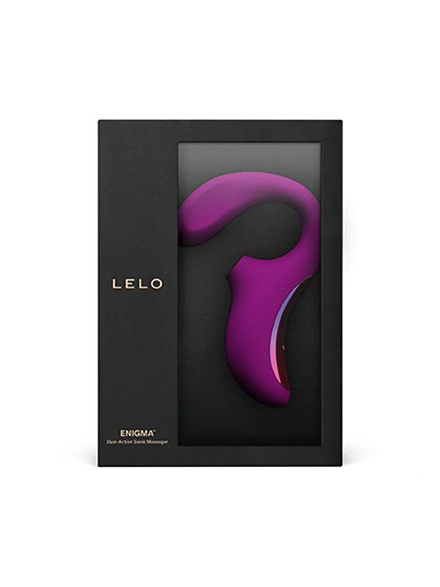 LELO Enigma Sonic Vibrator Deep Rose in Packaging - Come As You Are