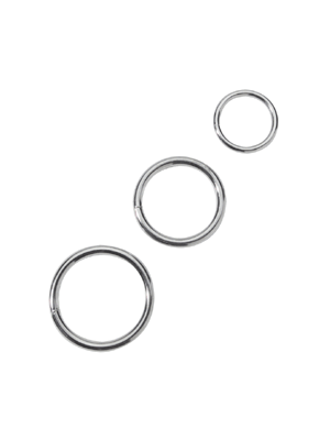 Spartacus Nickel Rings 3pk - Come As You Are