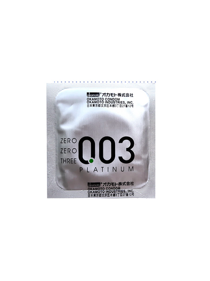 Okamoto 003 Platinum Single Condom