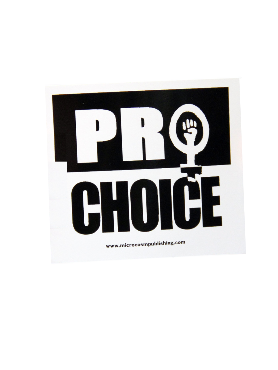 Microcosm Pro Choice Sticker