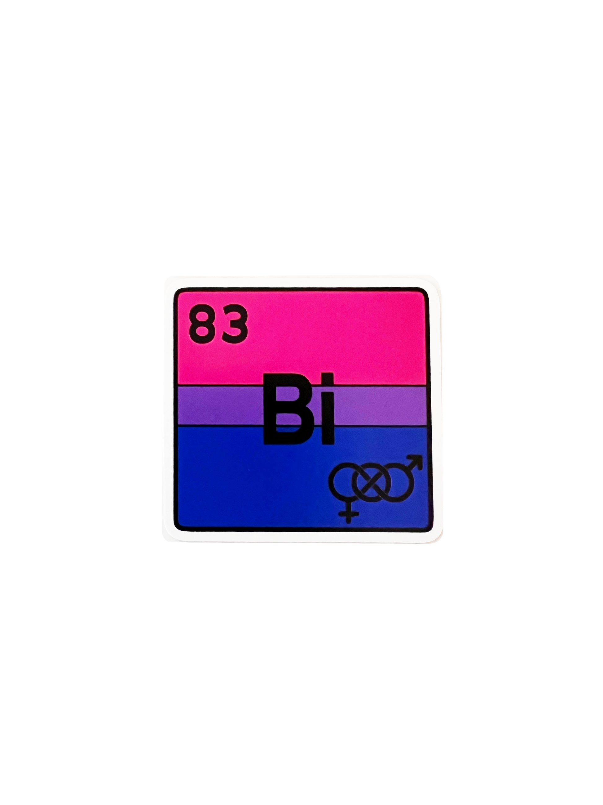 Queer Chemistry Bi Sticker