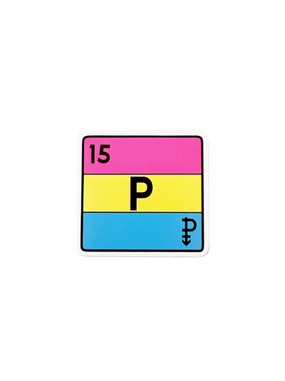 Queer Chemistry Pansexual Sticker