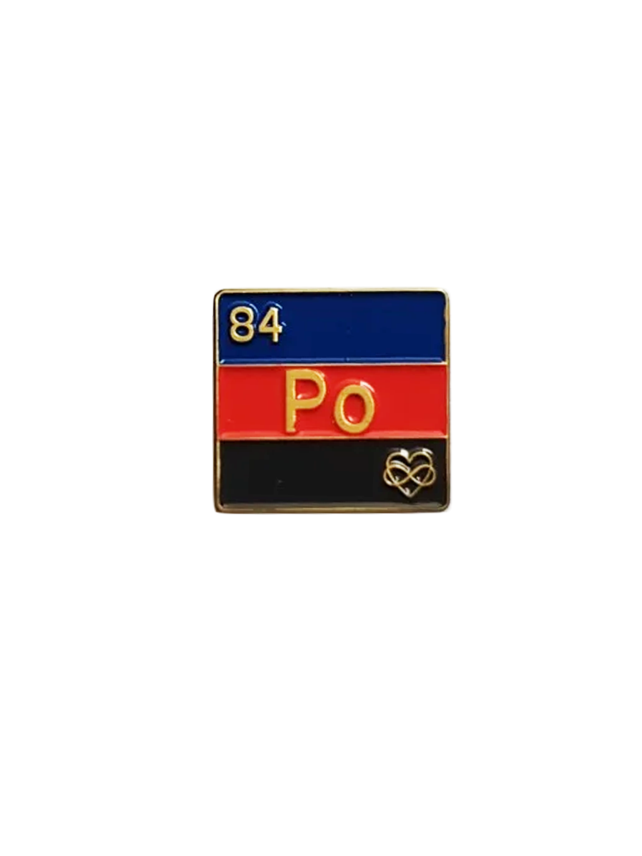 Queer Chemistry Polyamory Pin