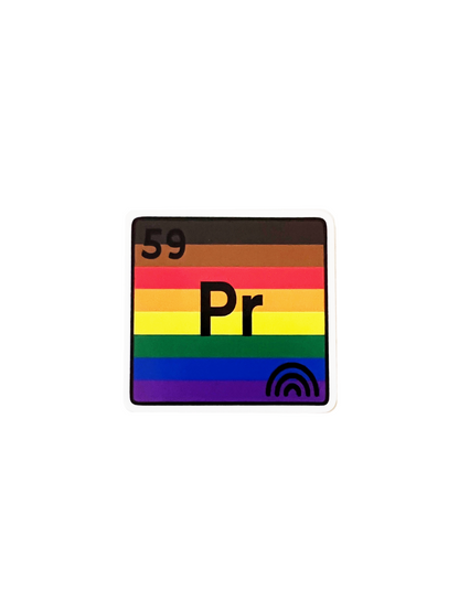 Queer Chemistry Progress Pride Sticker