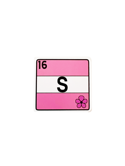 Queer Chemistry Sapphic Sticker