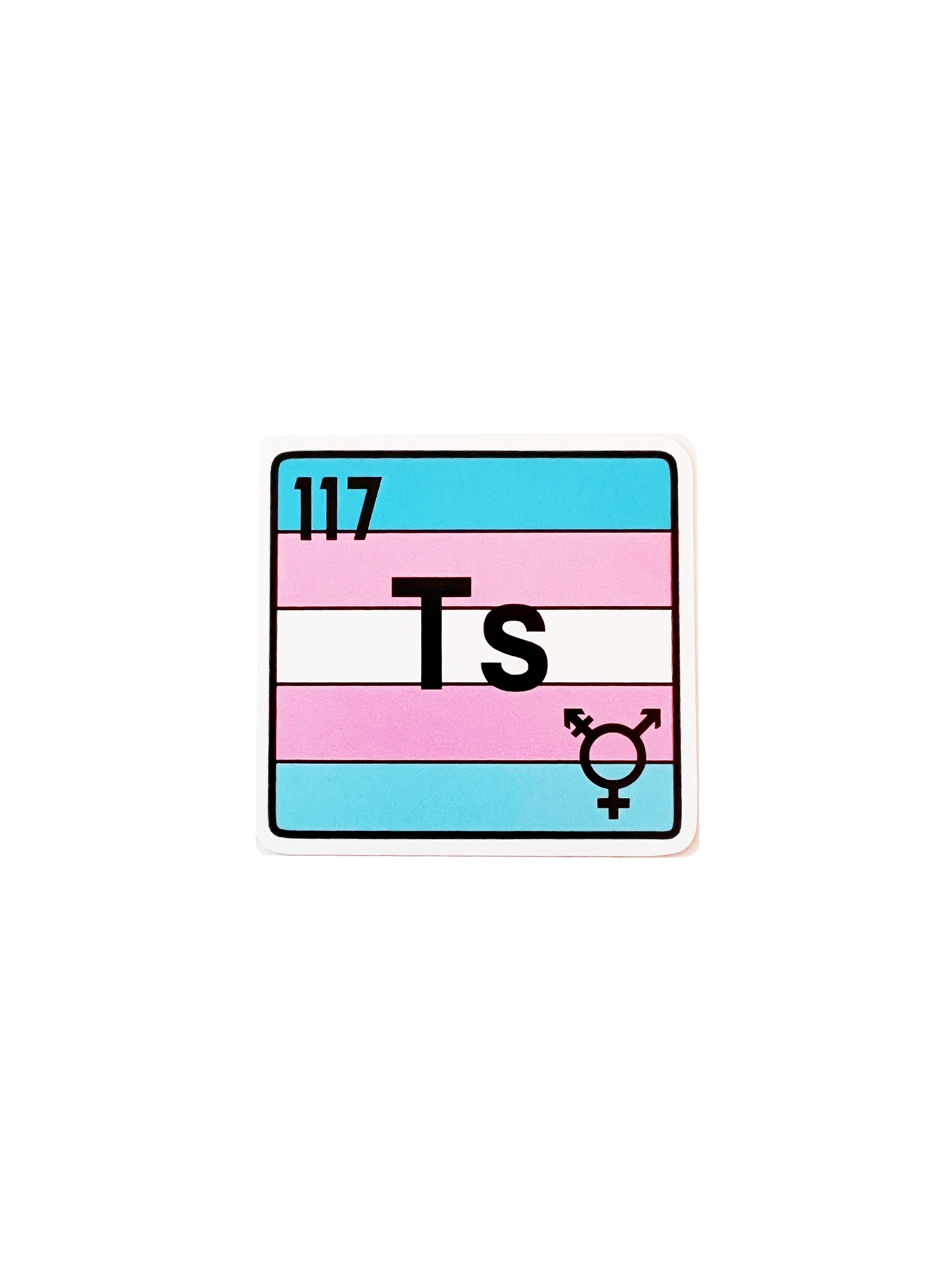 Queer Chemistry Transgender Sticker