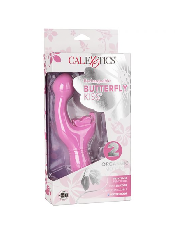 Butterfly Kiss Rechargeable Vibe Packaging - Come As You Are
