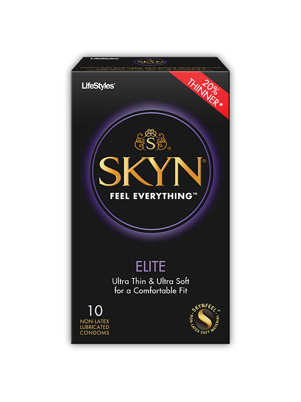 Lifestyles Skyn Elite Non-Latex Condoms 10 Pack - Come As You Are Co-operative