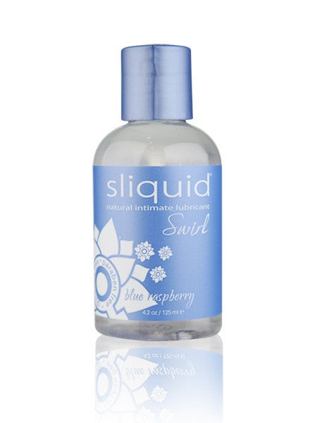 Sliquid Swirl Flavoured 4.2oz Blue Raspberry - Come As You Are