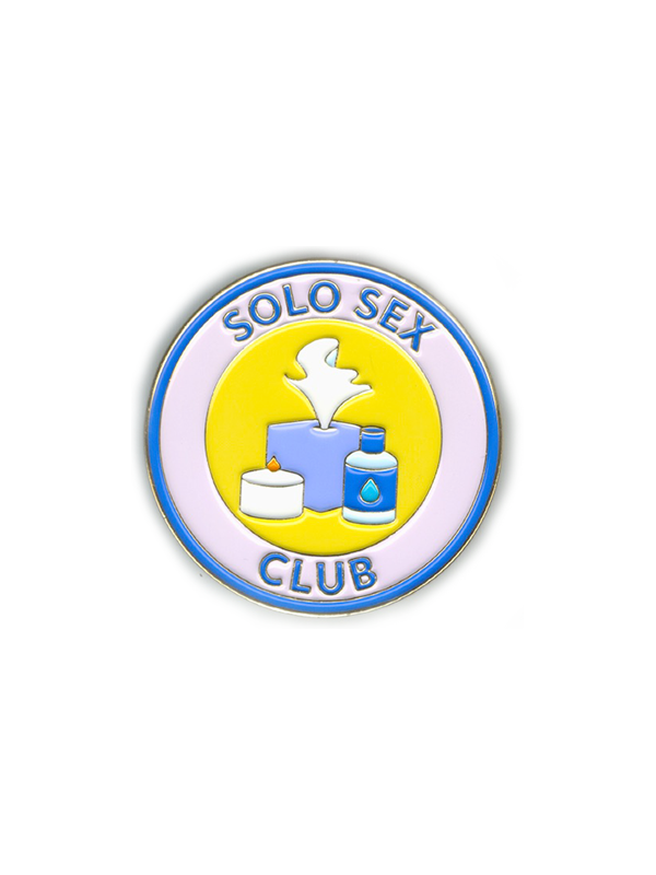 Solo Sex Club Pin