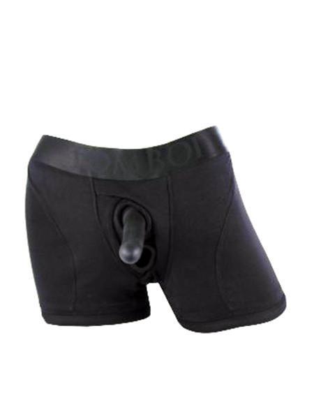 Men Underwear Front and Back Opening Sexy Boxer Briefs Lift Up Penis Ring  Boxers