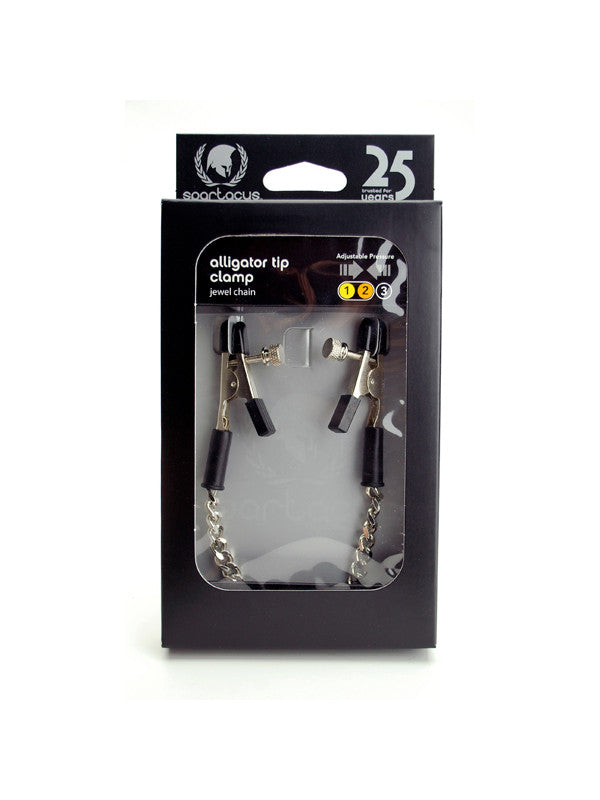 Spartacus Alligator Chain Clamps Packaging - Come As You Are