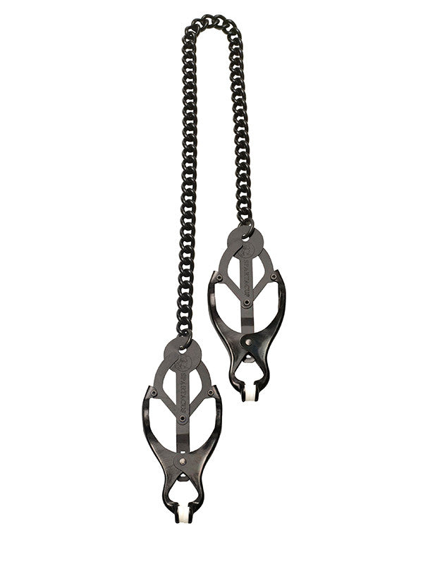 Spartacus Butterfly Chain Clamps Black - Come As You Are